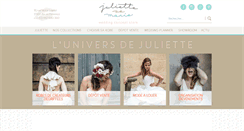 Desktop Screenshot of juliettesemarie.com